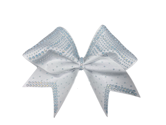 White Opal Stoned Bow