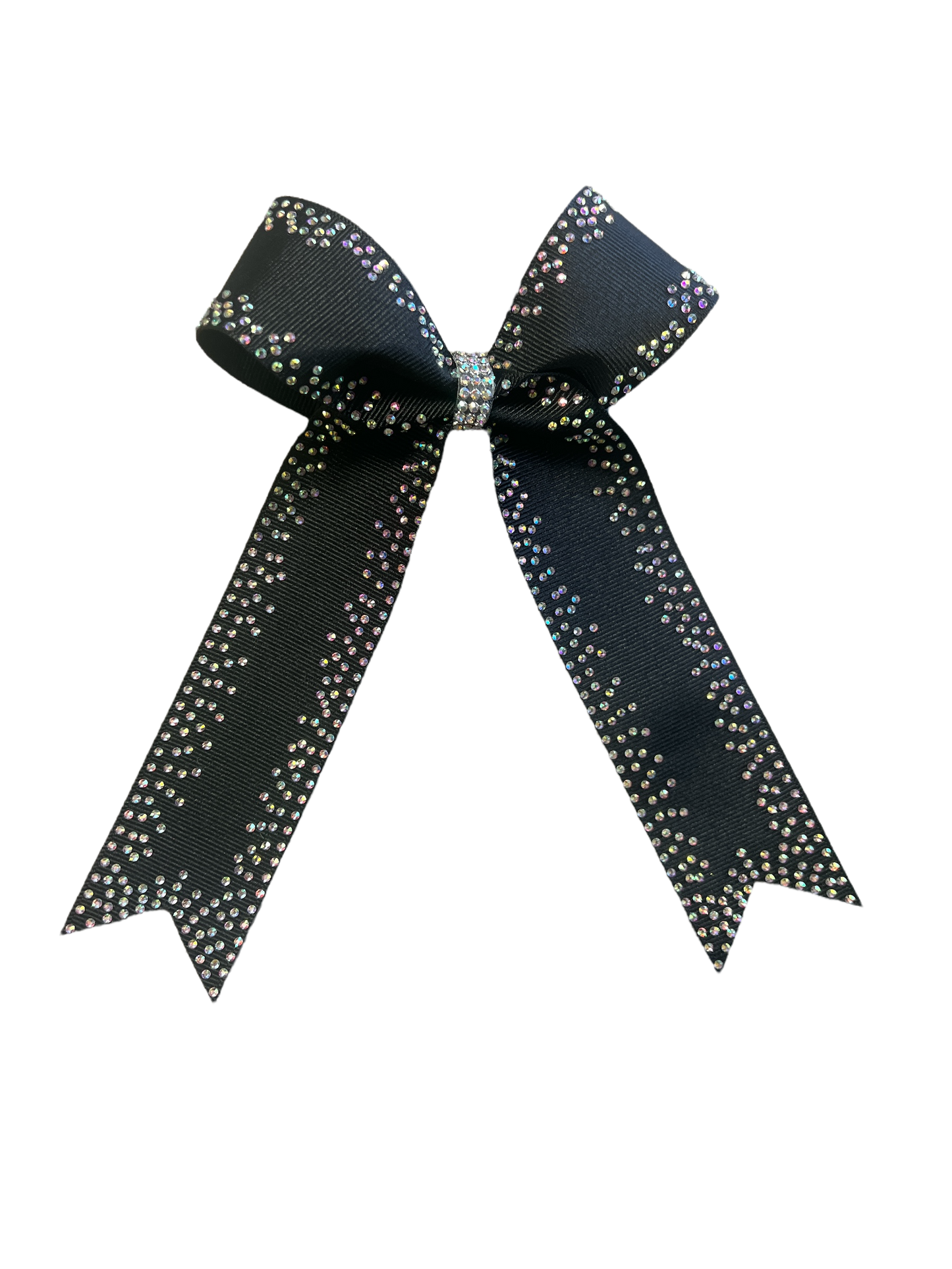 Moderate Stoned Rhinestone College Style Bow